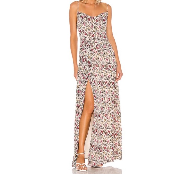 Majorelle from Revolve Leopard animal print dress. Size S. Slit dress. - Picture 1 of 5